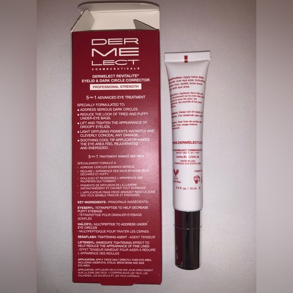 Dermelect Cosmeceuticals Revitalite Eyelid & Dark Circle Corrector. Cream, Serum - Picture 3 of 4